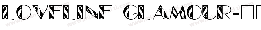 Loveline Glamour字体转换